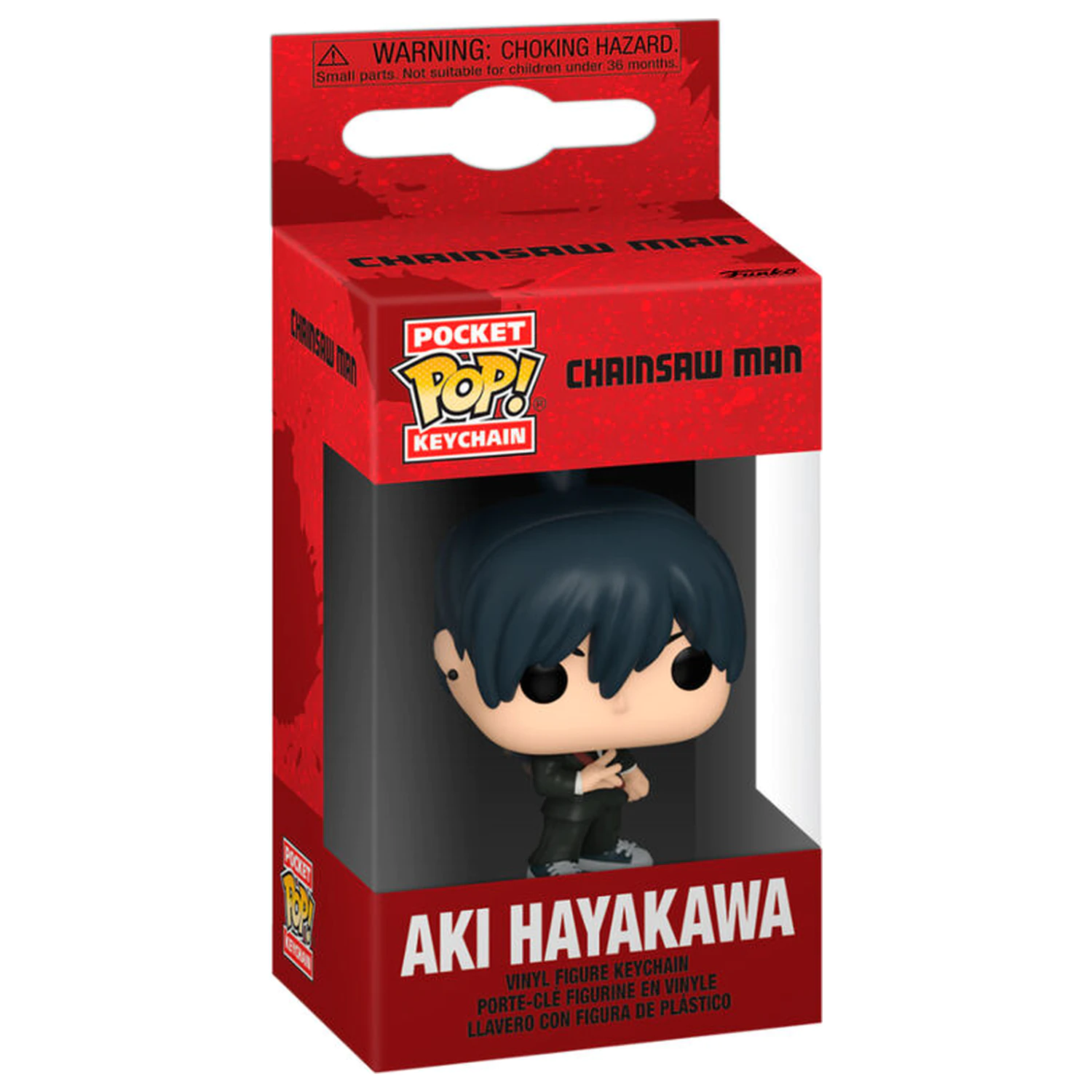 Vrecko Funko POP Kľúčenka Chainsaw Man Aki Hayakawa produktová fotografia