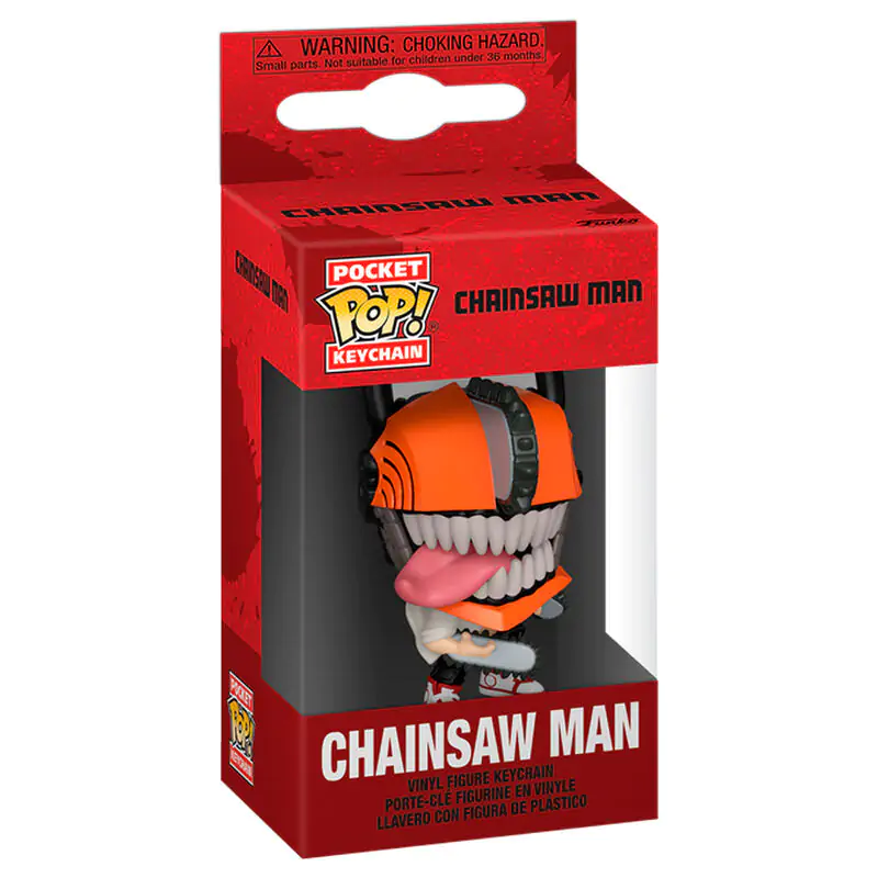 Vreckový Funko POP prívesok na kľúče Chainsaw Man - Chainsaw Man produktová fotografia
