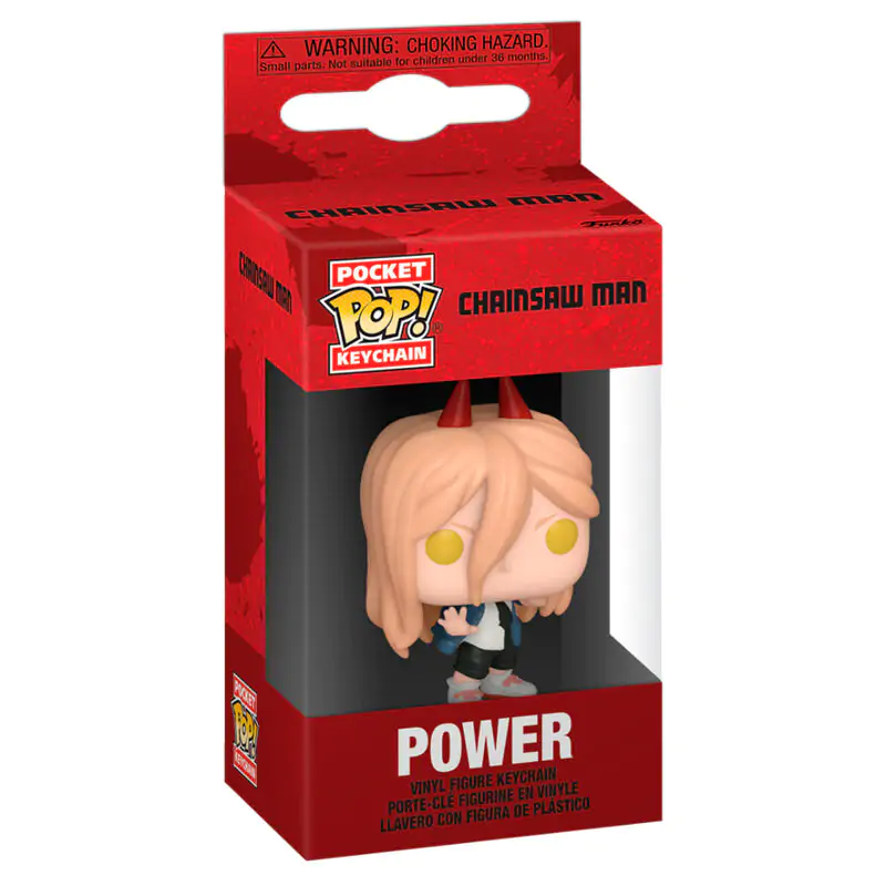 Pocket Funko POP Kľúčenka Chainsaw Man Power produktová fotografia