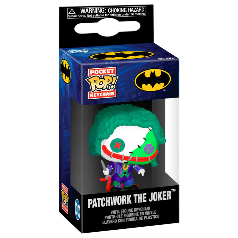 Funko POP Keychain DC Comics Patchwork Joker kľúčenka termékfotó