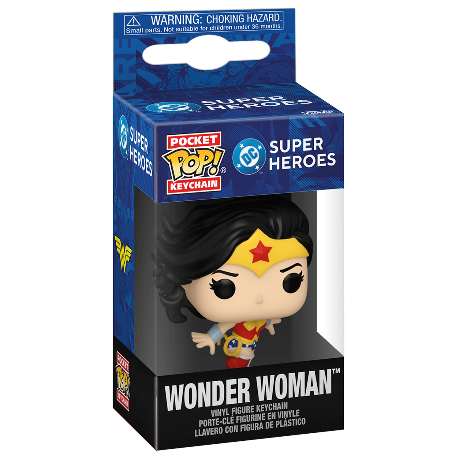 Vrecková Funko POP kľúčenka DC Comics Wonder Woman produktová fotografia