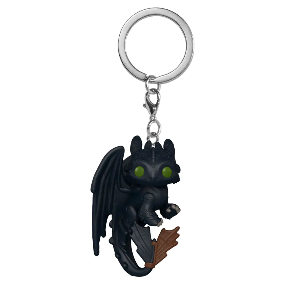 Vrecková Funko POP kľúčenka Deluxe How to Train Your Dragon Toothless produktová fotografia