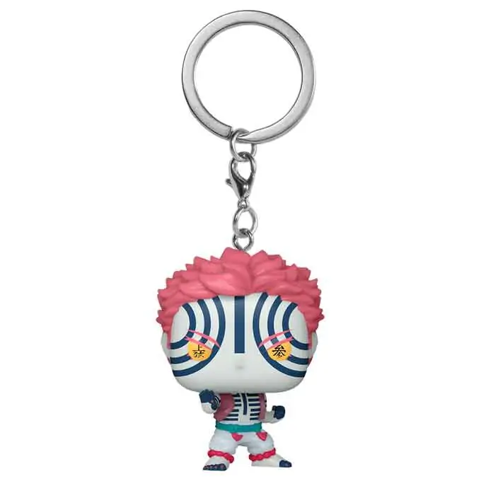 Vreckový Funko POP Prívesok na kľúče Demon Slayer Kimetsu no Yaiba Akaza produktová fotografia