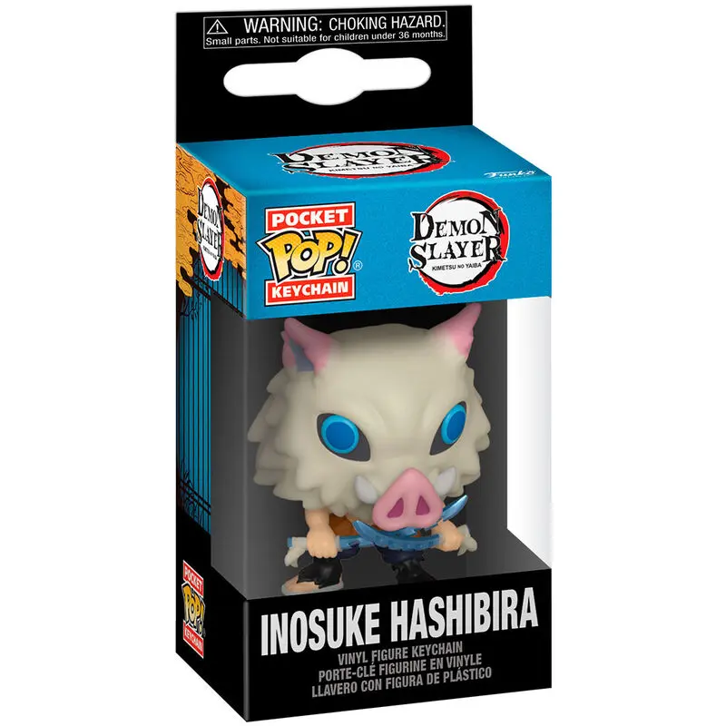 Pocket POP Keychain Demon Slayer Kimetsu no yaiba Inosuke Hashibira kľúčenka produktová fotografia