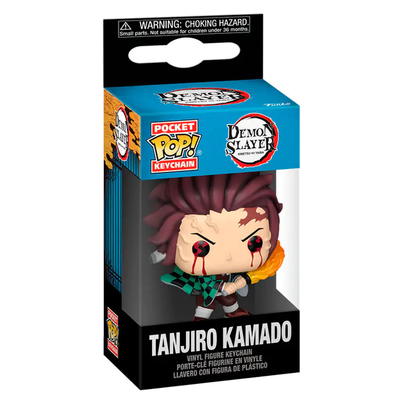 Vrecková Funko POP kľúčenka Demon Slayer Kimetsu no Yaiba Tanjiro Kamado produktová fotografia