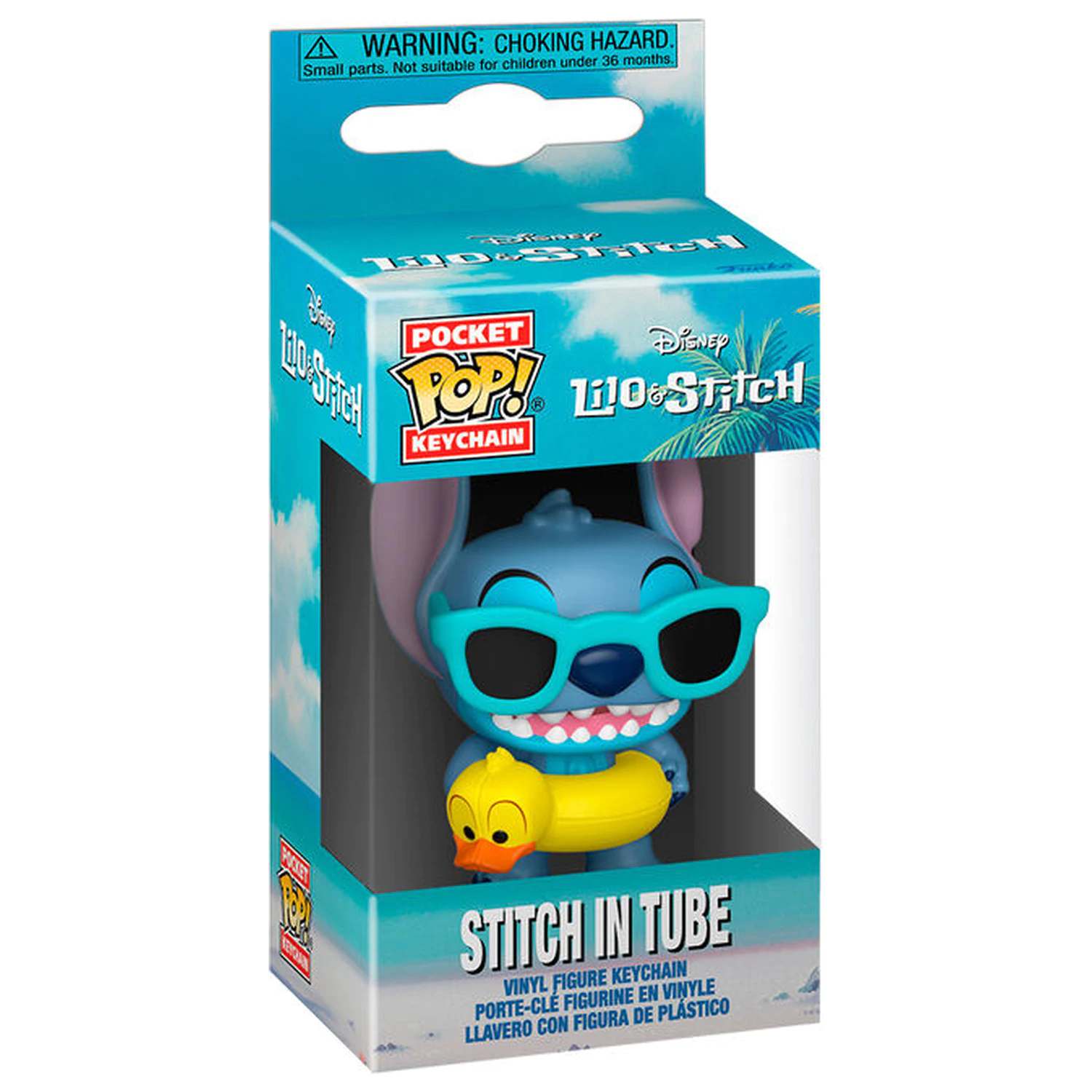 Vrecková Funko POP kľúčenka Disney Lilo & Stitch - Stitch in Tube produktová fotografia