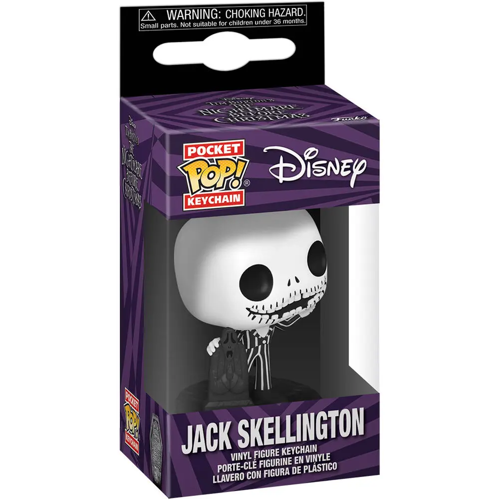 Vrecková POP Keychain Disney Nightmare Before Christmas 30. výročie Jack Skellington termékfotó