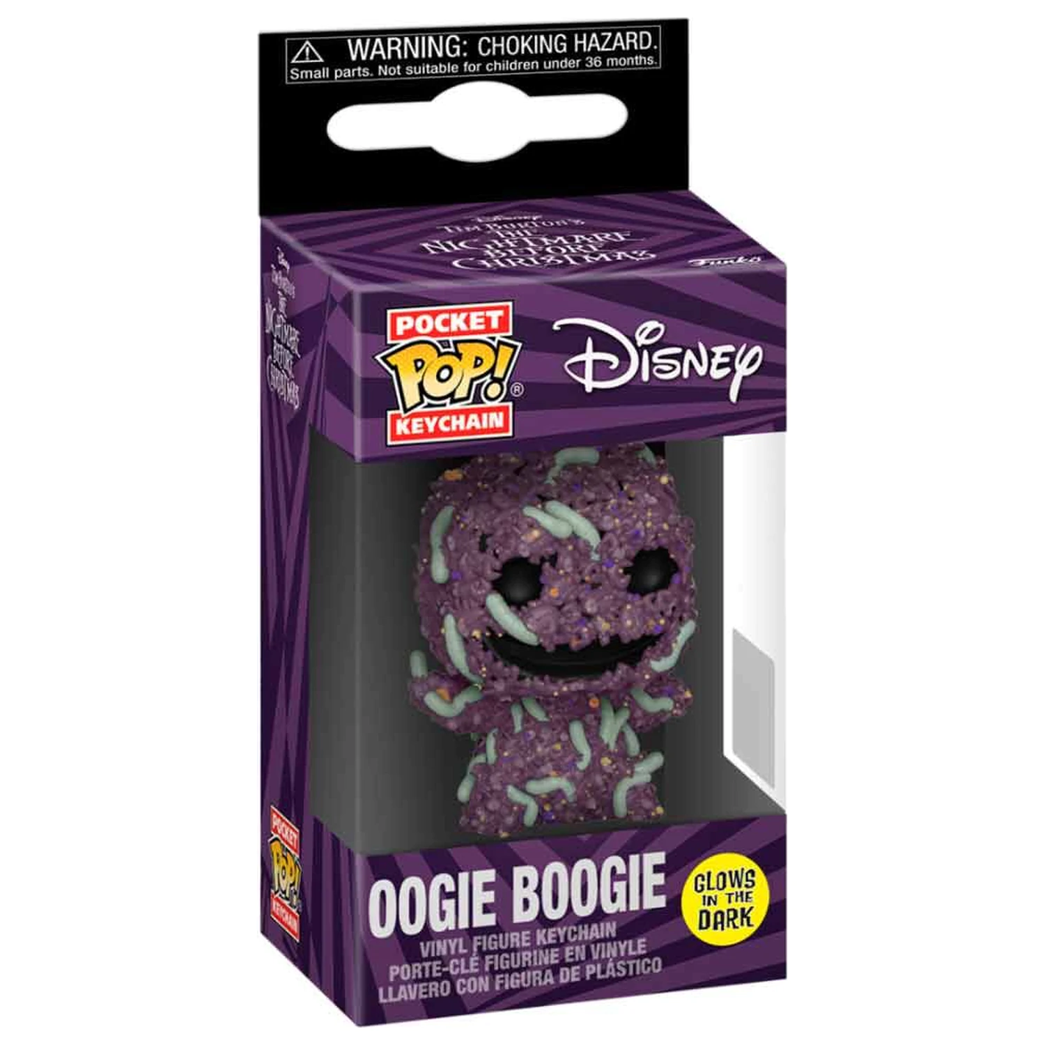 Vrecková Funko POP kľúčenka Disney Nightmare Before Christmas Oogie Boogie produktová fotografia