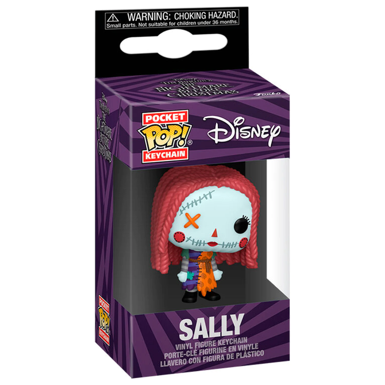 Pocket Funko POP Keychain Disney Nightmare Before Christmas Sally prívesok na kľúče produktová fotografia