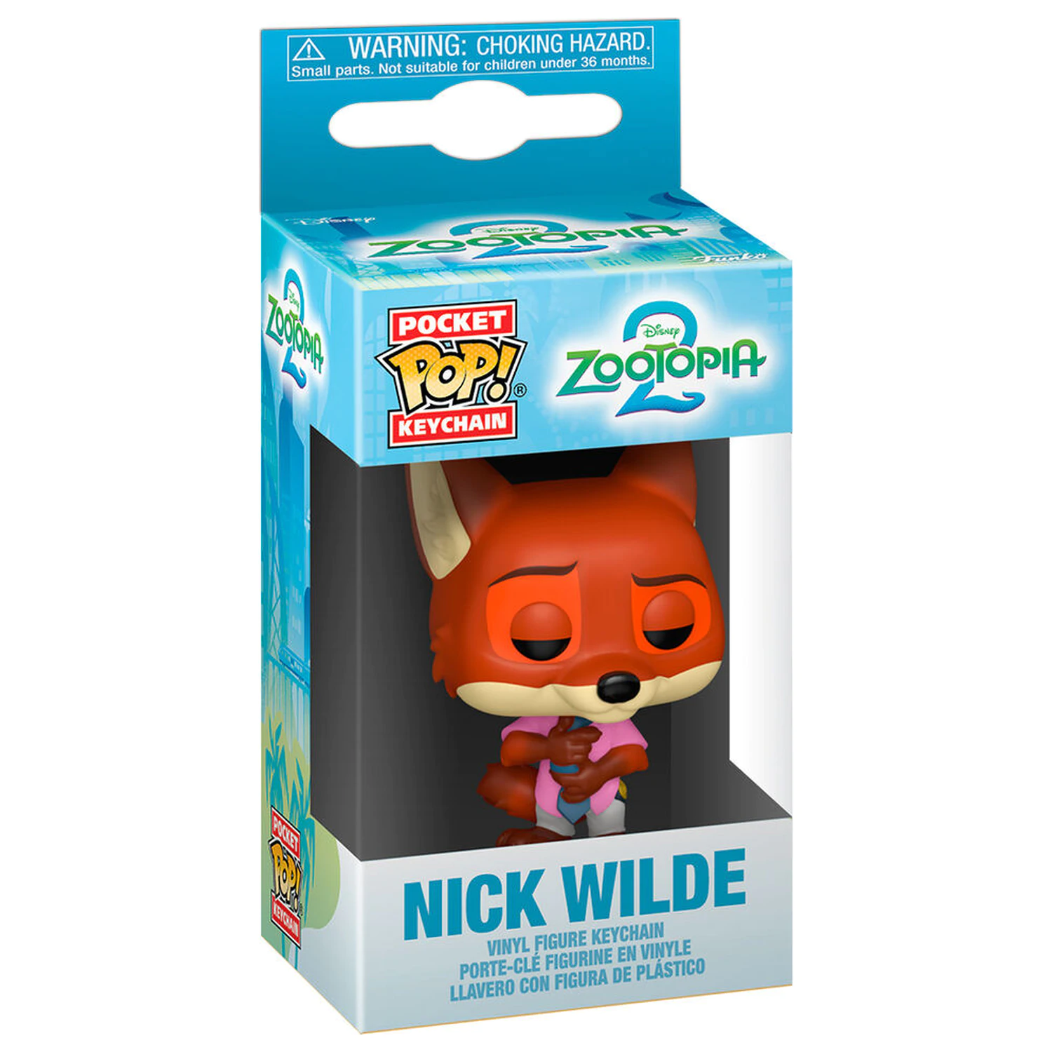 Kľúčenka Pocket Funko POP Disney Zootopia 2 Nick Wilde produktová fotografia