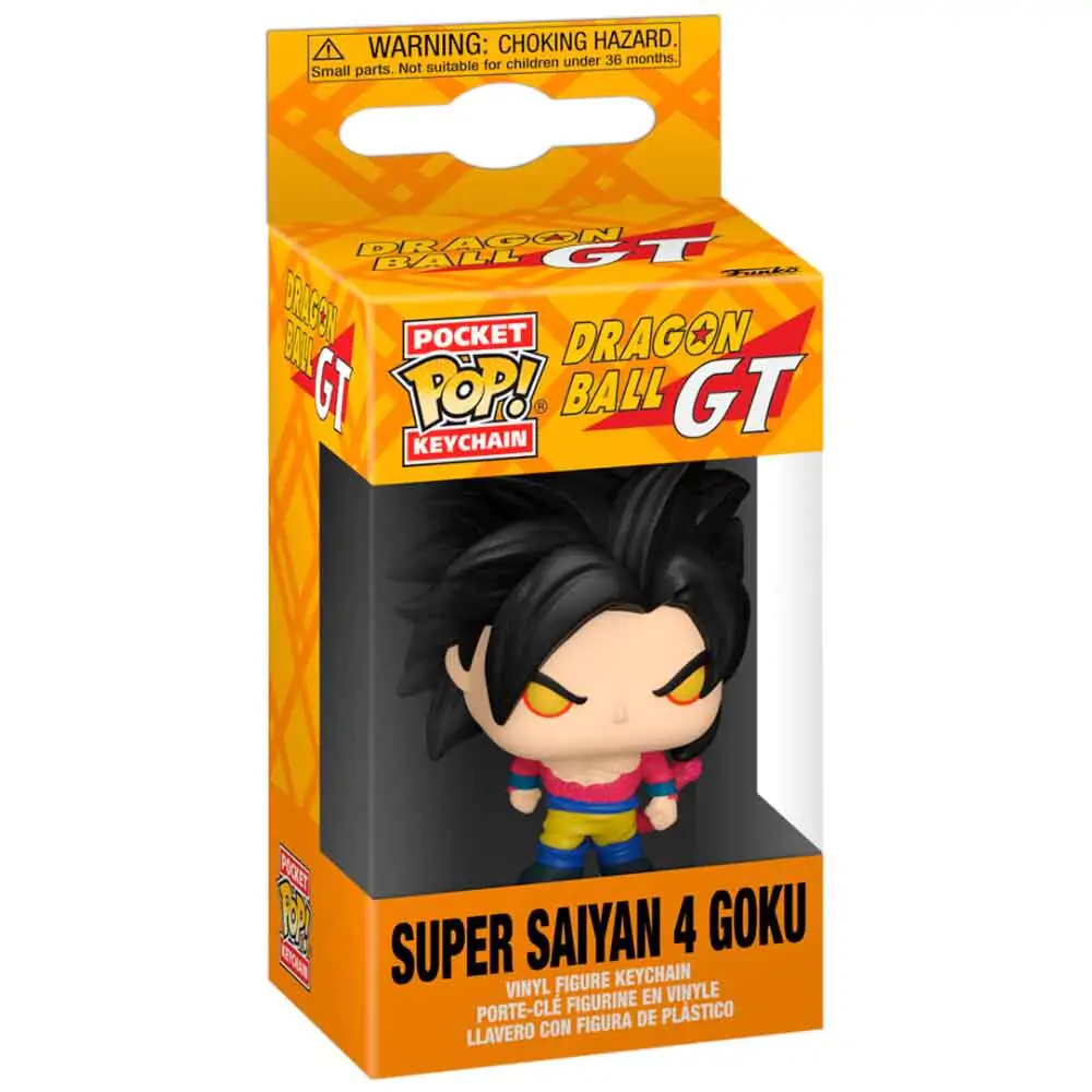 Vrecková Funko POP kľúčenka Dragon Ball GT Super Saiyan 4 Goku produktová fotografia