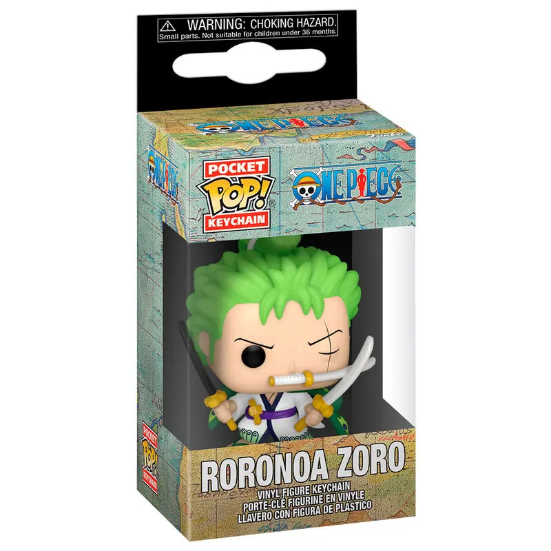 Pop keychain - One Piece Roronoa Zoro termékfotó