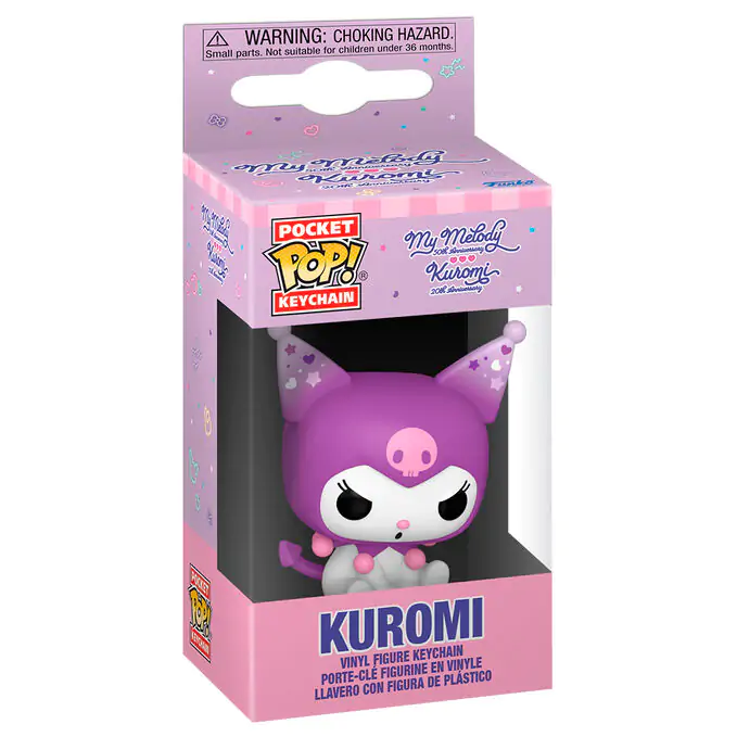 Vrecková Funko POP kľúčenka Hello Kitty 20th Anniversary Kuromi Grumpy produktová fotografia