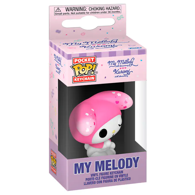 Vrecková Funko POP kľúčenka Hello Kitty 50th Anniversary My Melody produktová fotografia