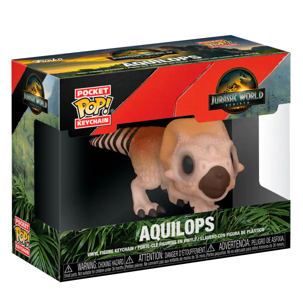 Vrecková Funko POP kľúčenka Jurassic World 5 Aquilops produktová fotografia