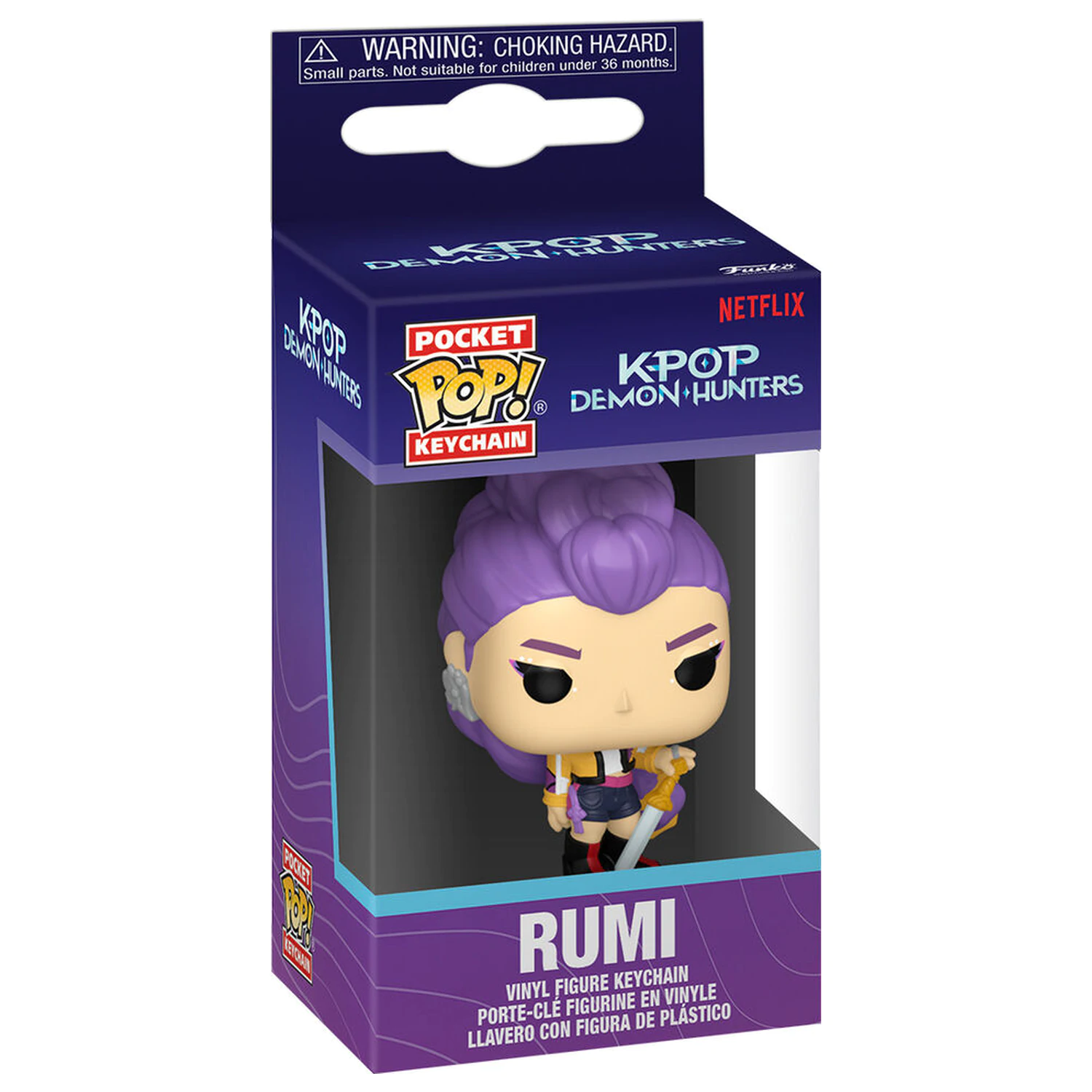 Funko Pocket POP kľúčenka KPop Demon Hunters Rumi produktová fotografia