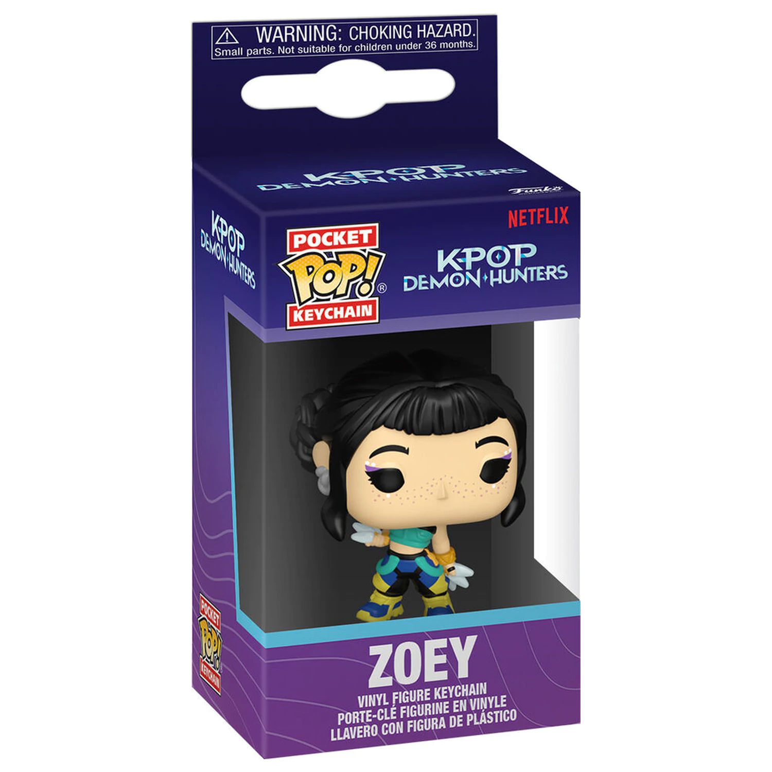Funko Pocket POP kľúčenka KPop Demon Hunters Zoey produktová fotografia
