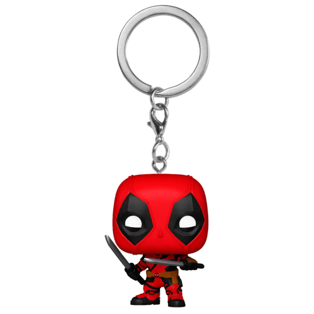 Kľúčenka Pocket Funko POP Keychain Marvel Deadpool & Wolverine Deadpool termékfotó