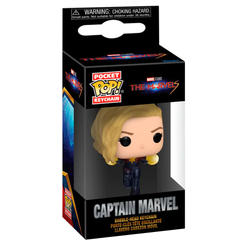 Pocket POP kľúčenka Marvel The MarvelS Captain Marvel termékfotó