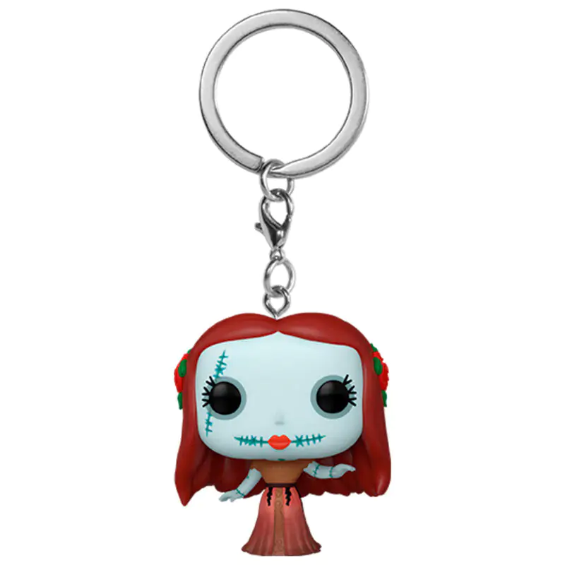 Funkčná prívesková figúrka na kľúče POP! Keychain Nightmare Before Christmas 30th Anniversary Sally 4 cm termékfotó