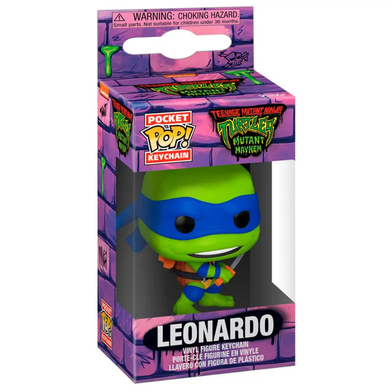 Funko Pocket POP Kľúčenka Ninja Turtles Leonardo produktová fotografia
