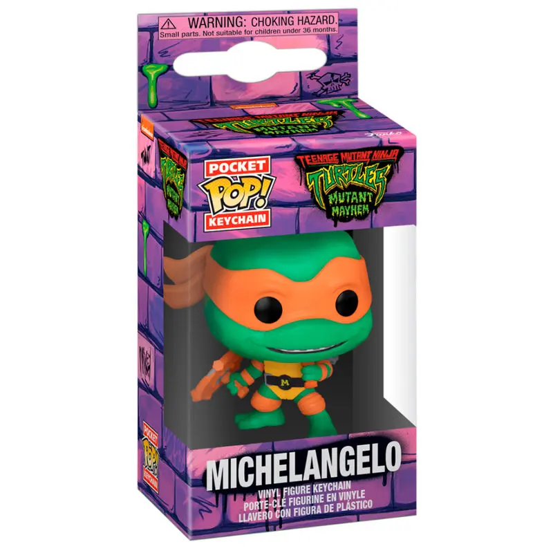 Funko Pocket POP Kľúčenka Ninja Turtles Michelangelo produktová fotografia