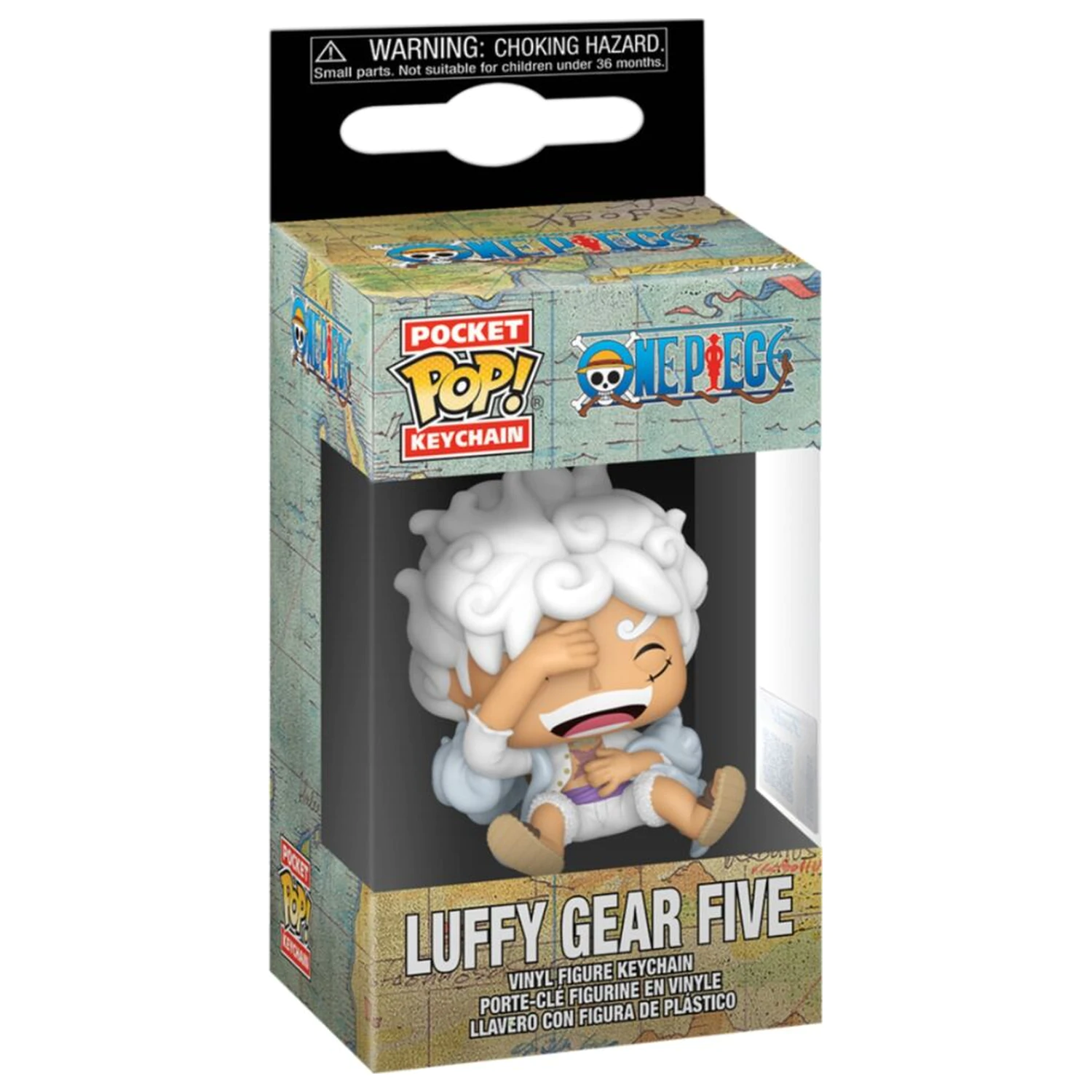 Vreckový Funko POP kľúčenka One Piece Luffy Gear 5 produktová fotografia