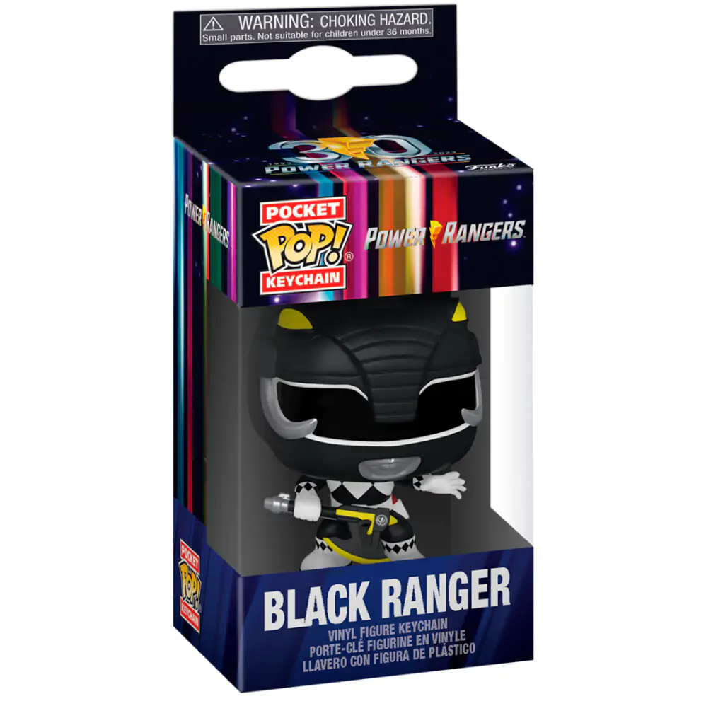 Pocket POP kľúčenka Power Rangers 30th Anniversary Black Ranger termékfotó