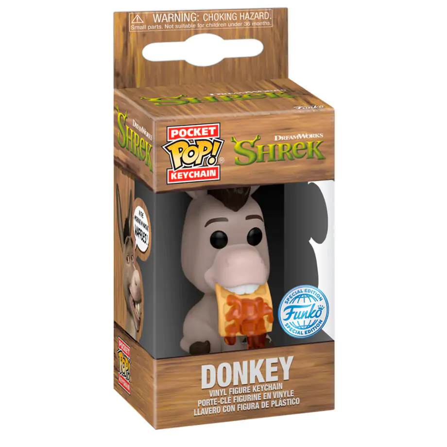 Pocket Funko POP Kľúčenka Shrek Donkey produktová fotografia