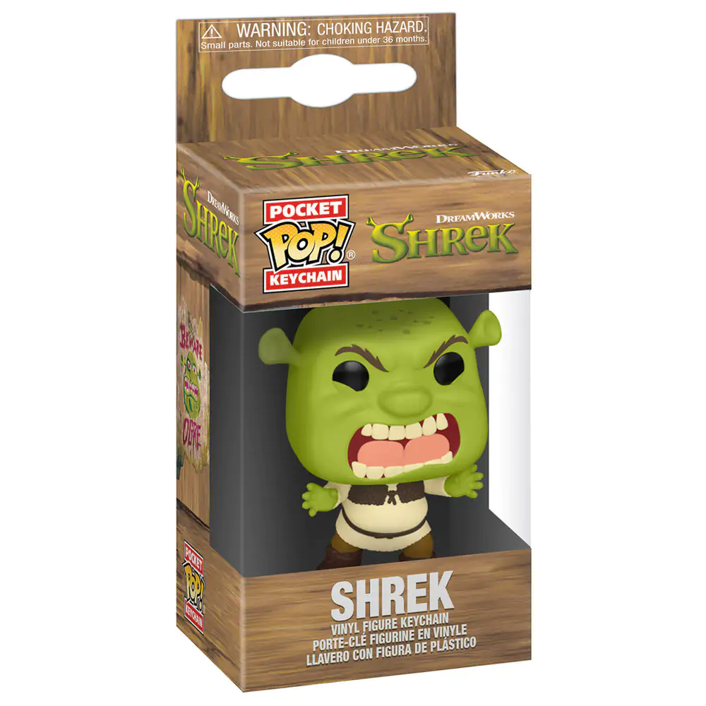 Vreckový Funko POP! Prívesok na kľúče Shrek-Shrek termékfotó