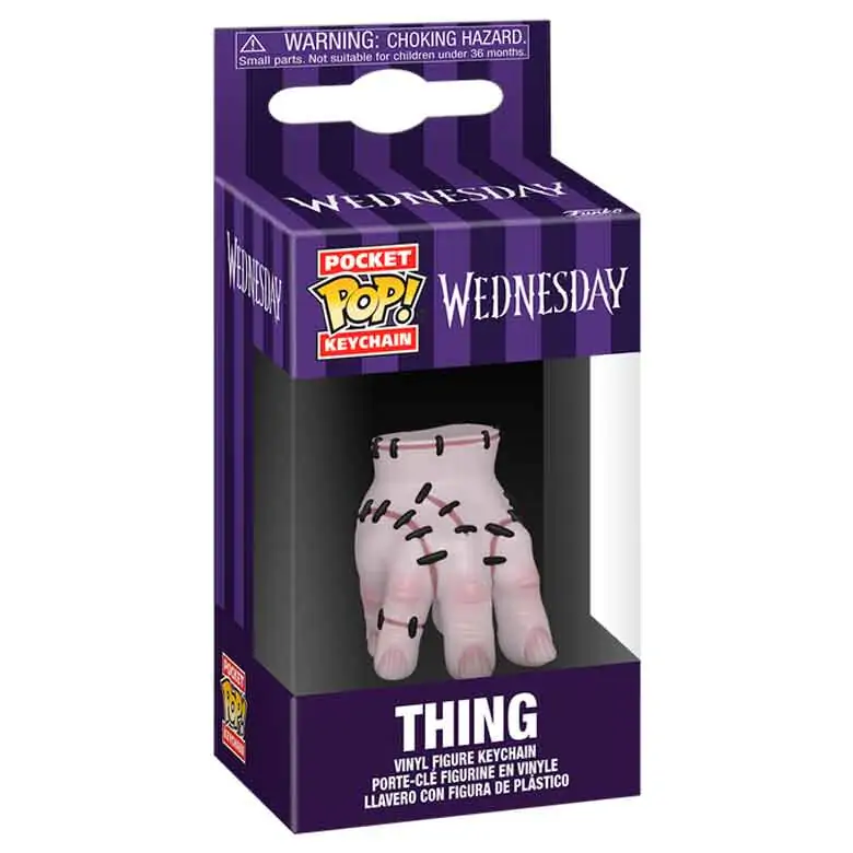 Pocket Funko POP Keychain Wednesday Thing produktová fotografia