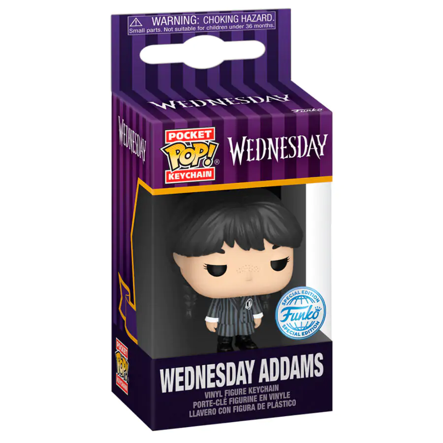 Pocket kľúčenka Funko POP Wednesday - Wednesday termékfotó