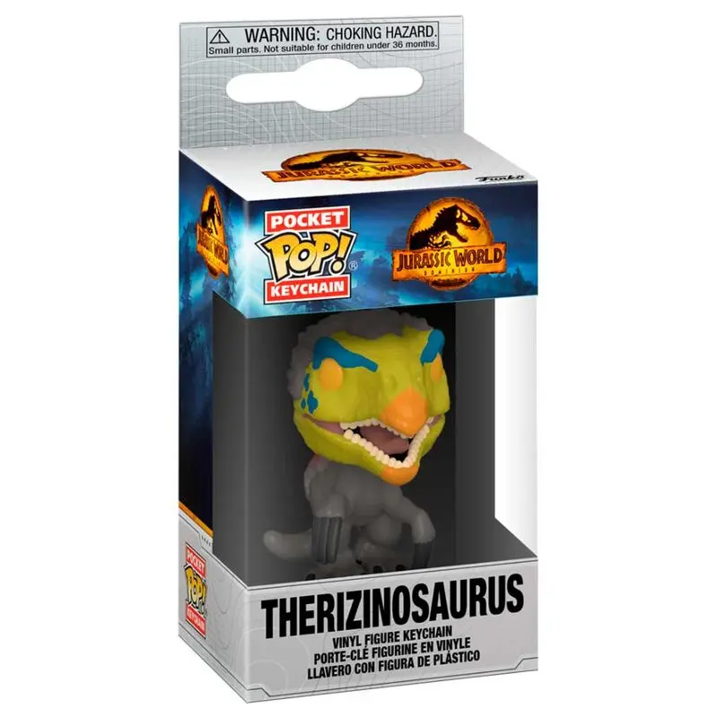 Pocket POP Keychain Jurassic World 3 Therizinosaurus - Kľúčenka produktová fotografia