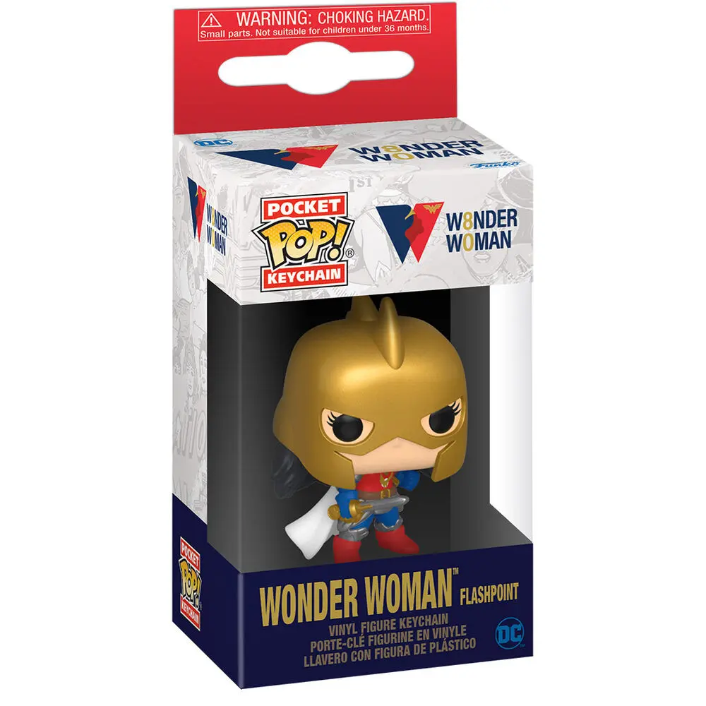 Pocket POP Keychain DC Comics 80Th Wonder Woman Flashpoint termékfotó