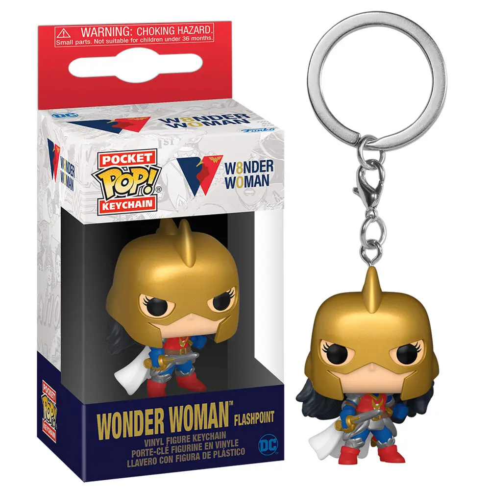 Pocket POP Keychain DC Comics 80Th Wonder Woman Flashpoint termékfotó