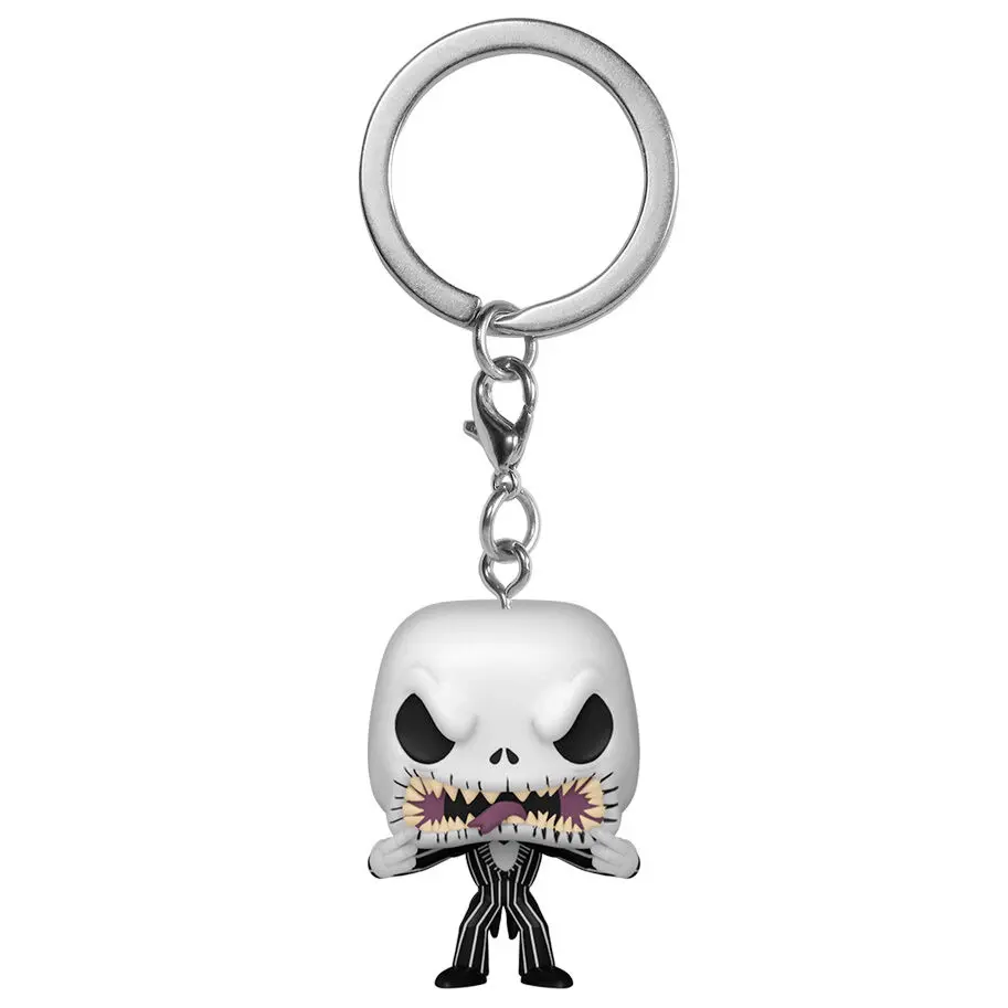 Nightmare Before Christmas Pocket POP! Vinylové Kľúčenky 4 cm Jack (Scary Face) produktová fotografia