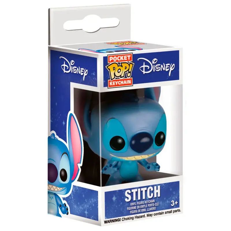 Lilo & Stitch Pocket POP! Vinyl kľúčenka Stitch 4 cm termékfotó