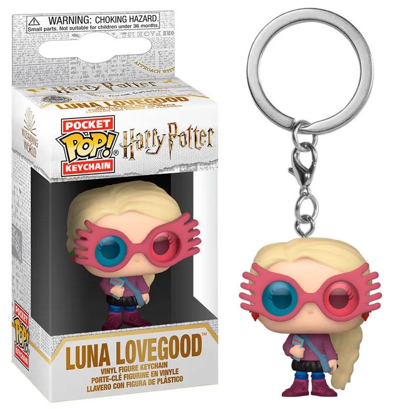 Harry Potter Pocket POP! vinylová kľúčenca Luna Lovegood 4 cm termékfotó