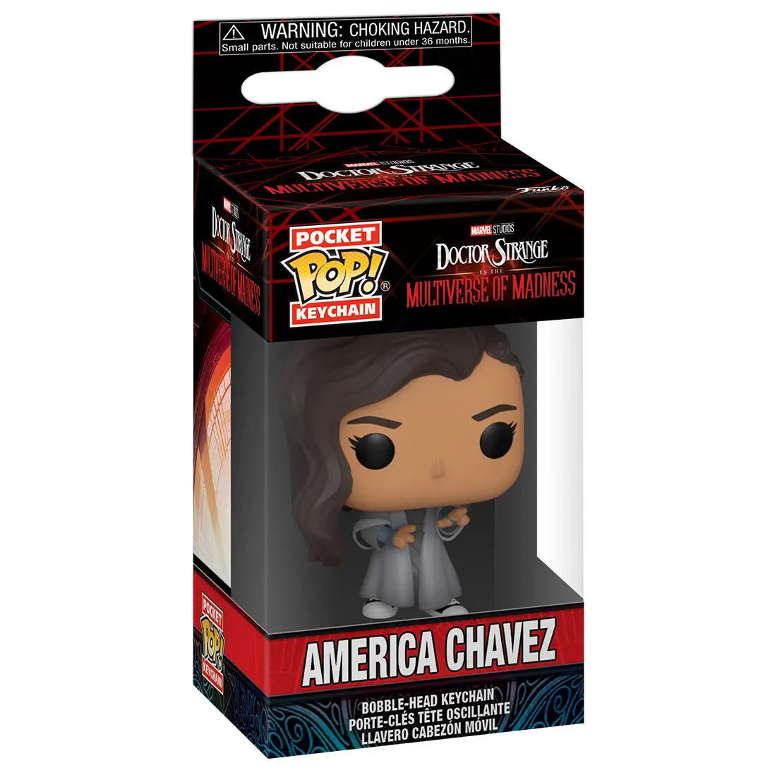 Marvel Doctor Strange America Chavez vreckové POP kľúčenky 4 cm termékfotó