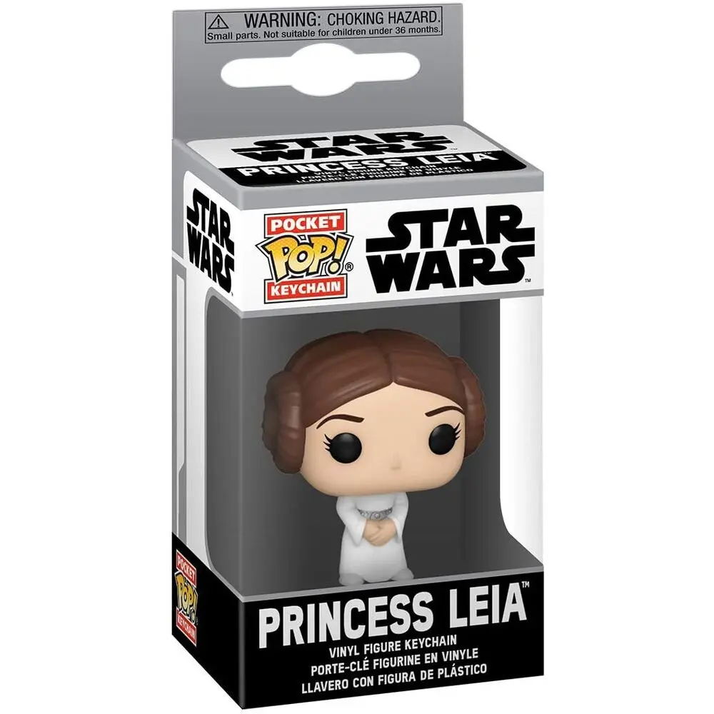 Pocket POP prívesok na kľúče Star Wars Leia termékfotó