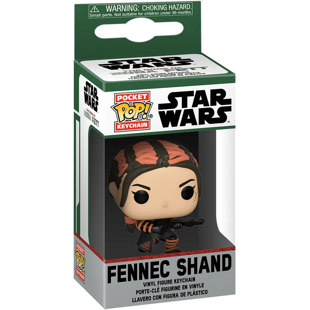 Star Wars The Book of Boba Fett Pocket POP! Vinilové prívesky na kľúče 4 cm Fennec Shand Display (12) termékfotó