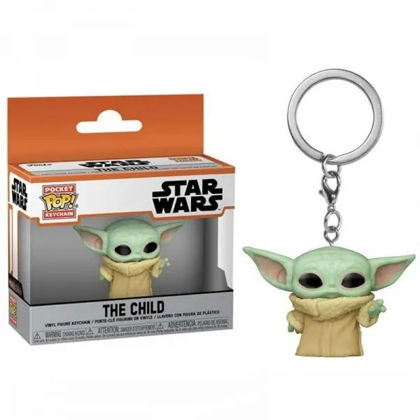 Pocket POP kľúčenka Star Wars The Mandalorian Yoda The Child termékfotó