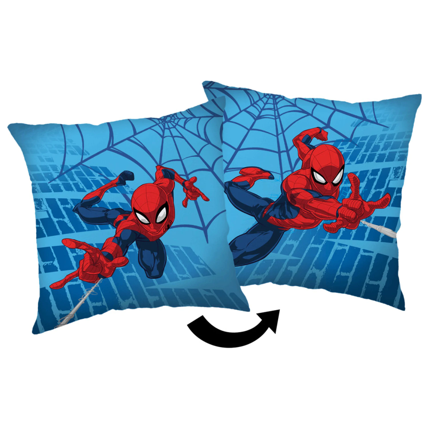 Spider-Man Modrá obliečka na vankúš produktová fotografia