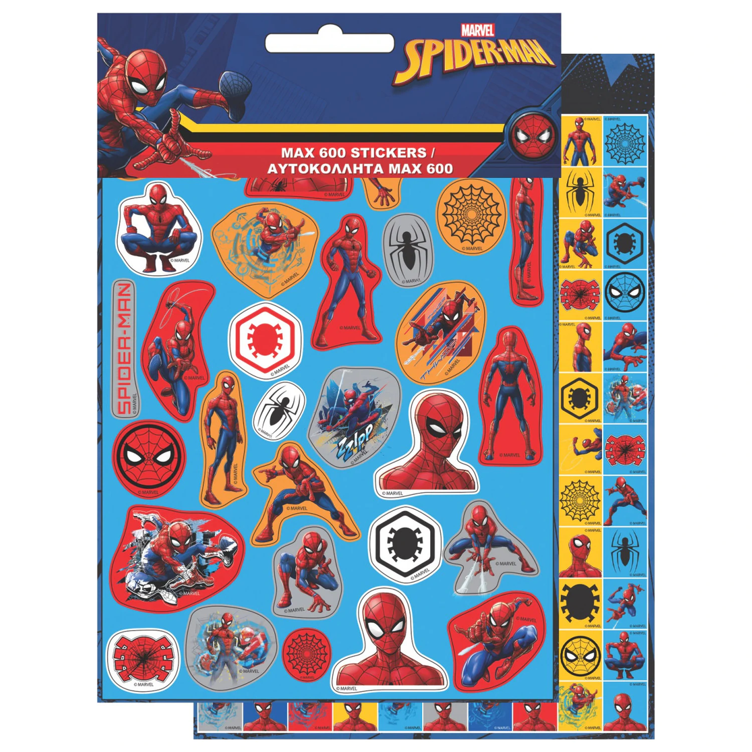 Spider-Man Dark 600-kusová súprava nálepiek produktová fotografia