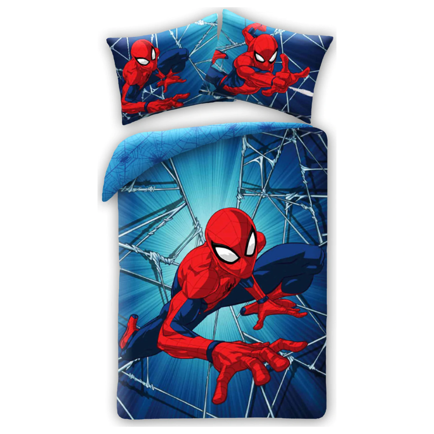 Spider-Man Dynamic Súprava detskej posteľnej bielizne 100x140 cm, 40x45 cm produktová fotografia
