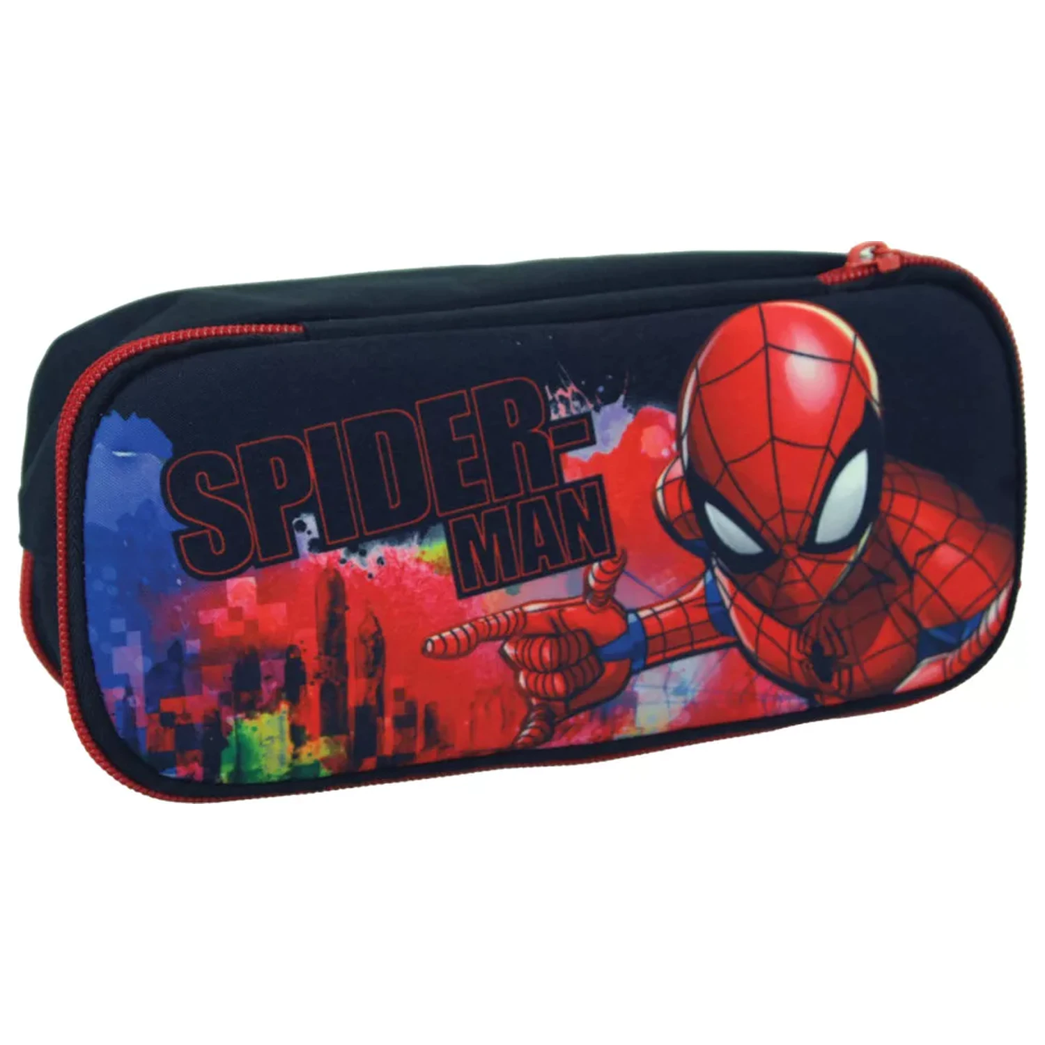 Spider-Man Global dvojkomorový peračník 26 cm produktová fotografia