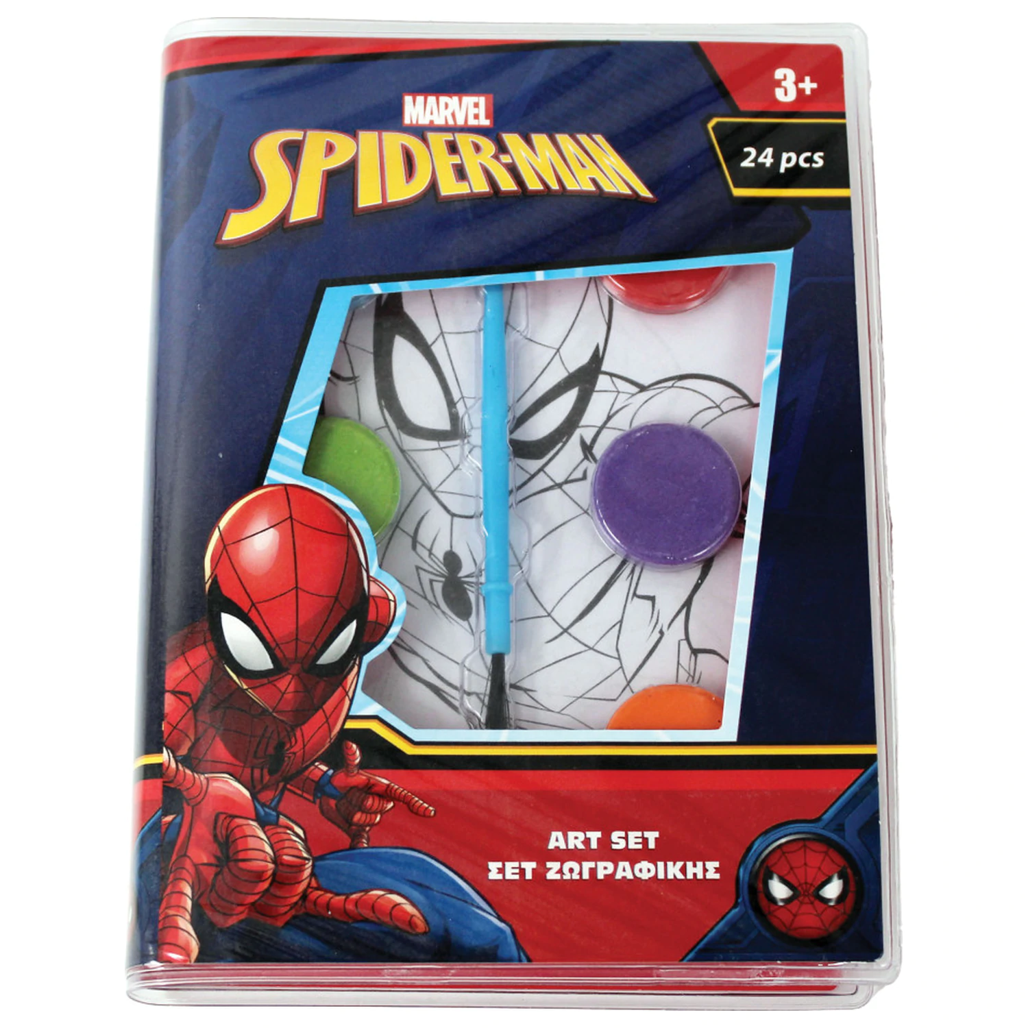 Spider-Man Hero mini umelecká sada produktová fotografia
