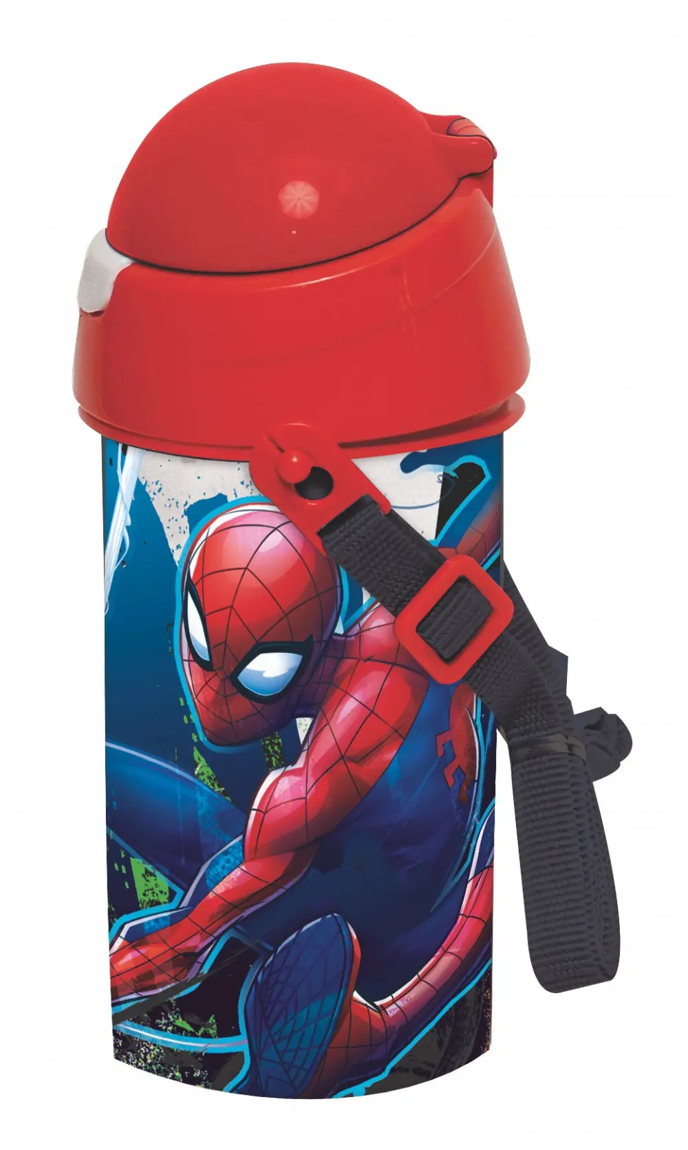 Fľaša na vodu Spider-Man, športová fľaša 500 ml produktová fotografia