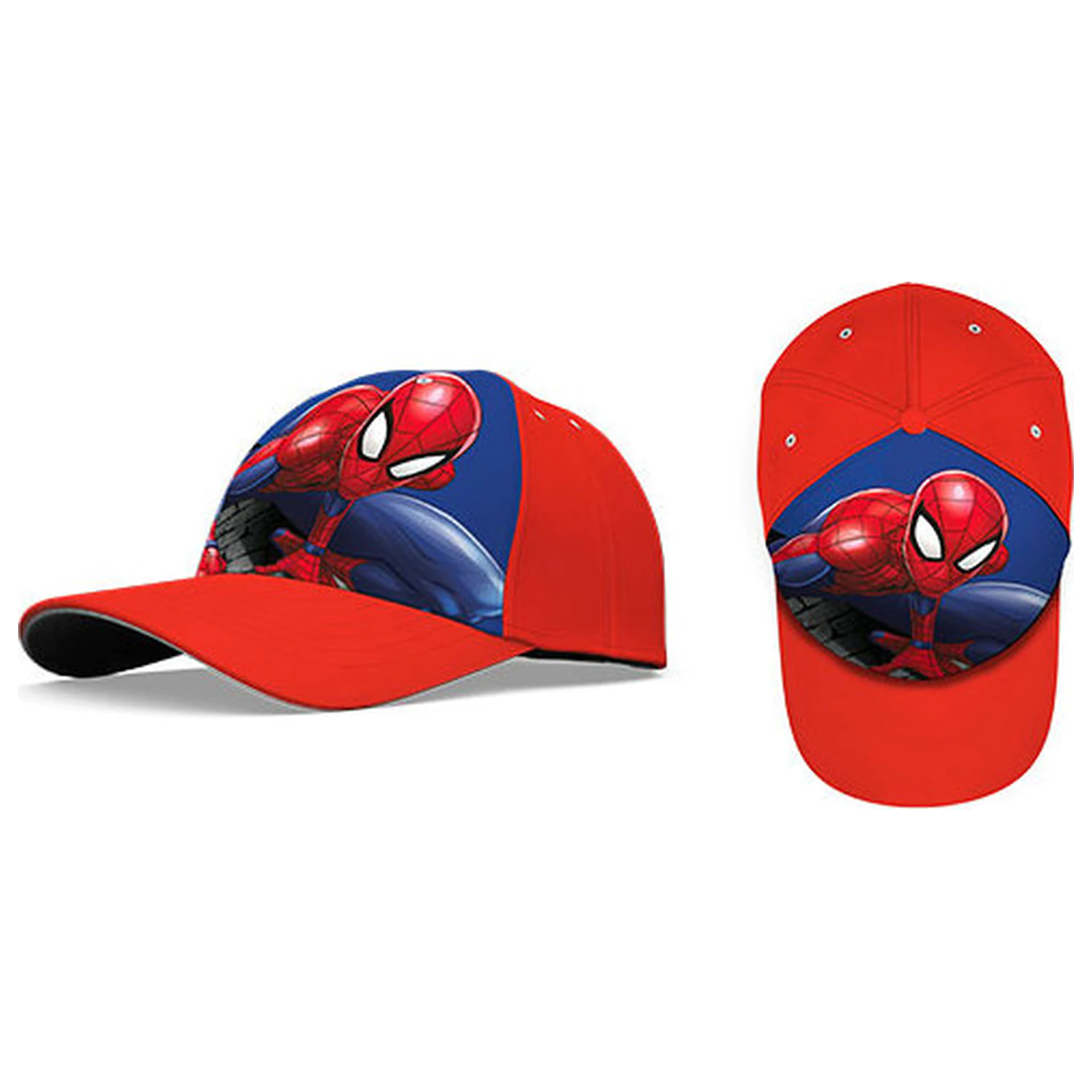 Spider-Man Marvelous Red detská baseballová čiapka 54 cm produktová fotografia