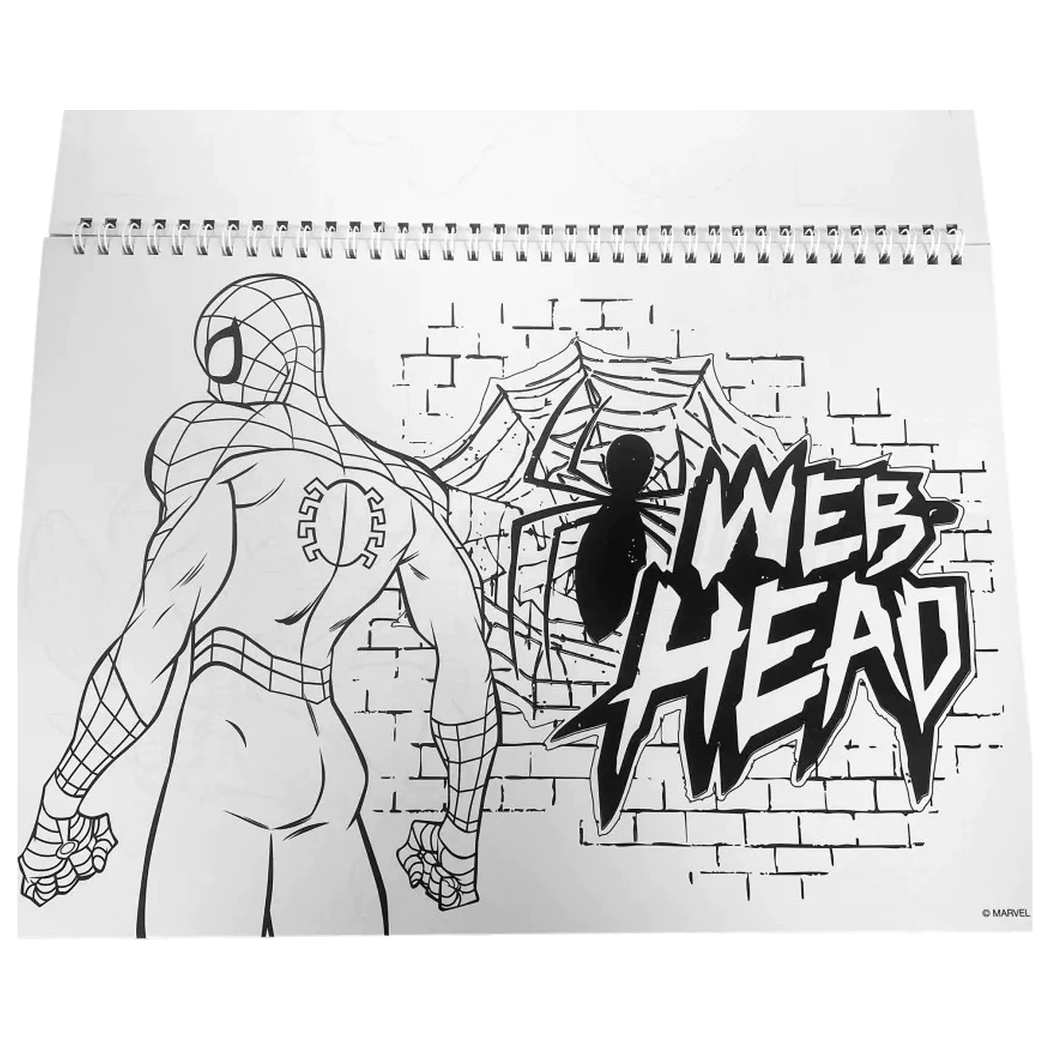 Spider-Man Miles Morales A4 špirálový skicár 40 listov s nálepkami produktová fotografia